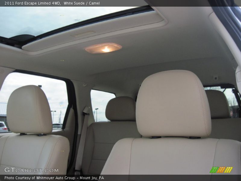 White Suede / Camel 2011 Ford Escape Limited 4WD