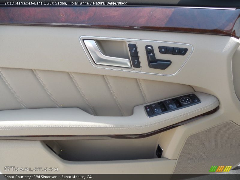 Polar White / Natural Beige/Black 2013 Mercedes-Benz E 350 Sedan