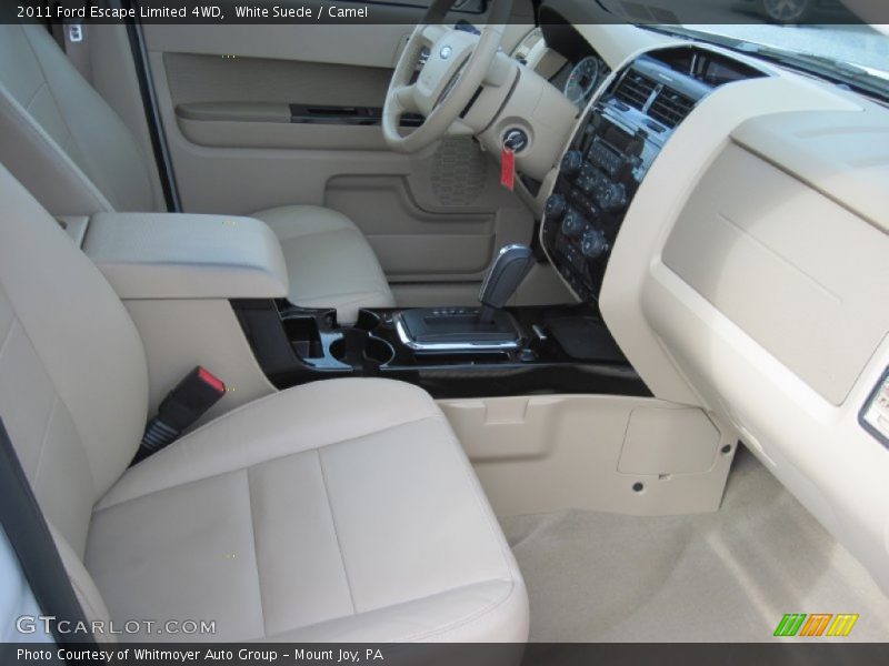 White Suede / Camel 2011 Ford Escape Limited 4WD
