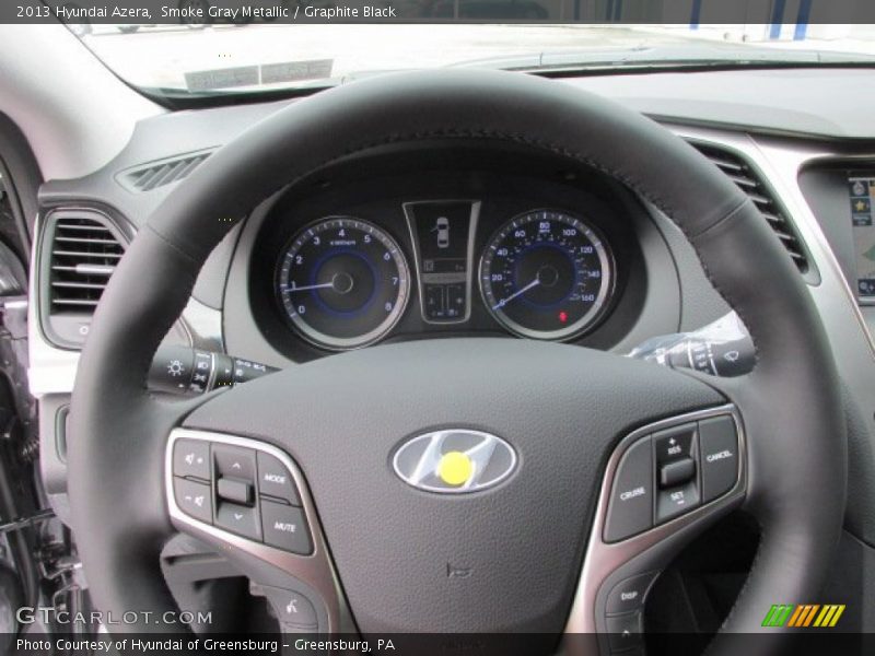 Smoke Gray Metallic / Graphite Black 2013 Hyundai Azera
