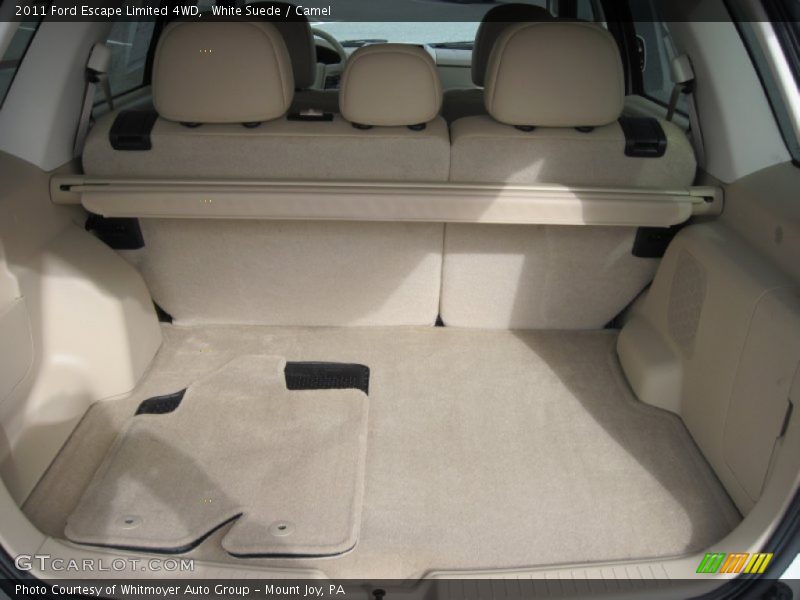 White Suede / Camel 2011 Ford Escape Limited 4WD