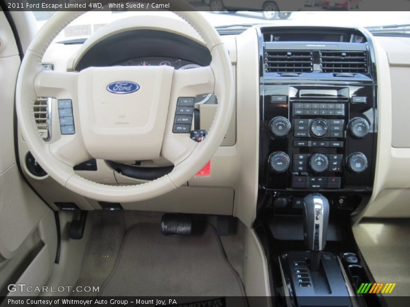 White Suede / Camel 2011 Ford Escape Limited 4WD