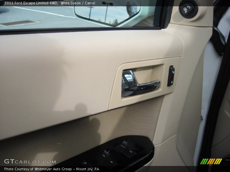 White Suede / Camel 2011 Ford Escape Limited 4WD