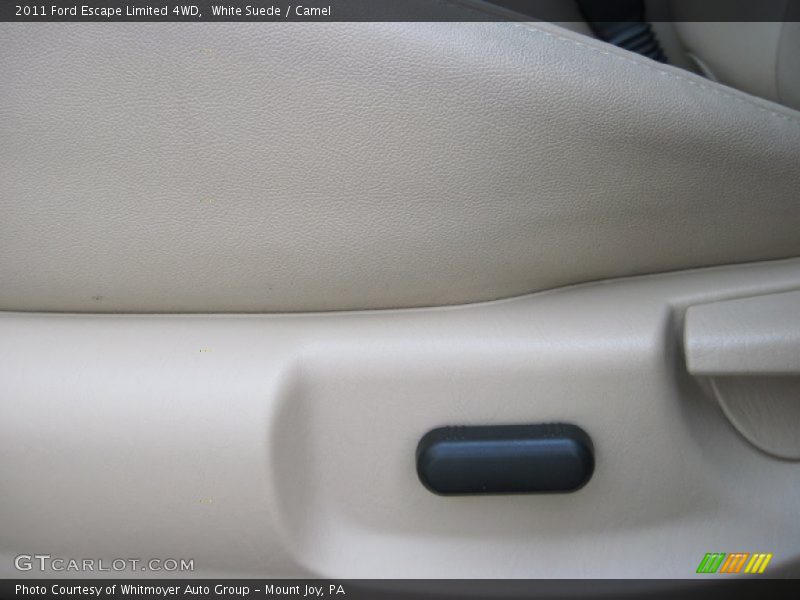 White Suede / Camel 2011 Ford Escape Limited 4WD