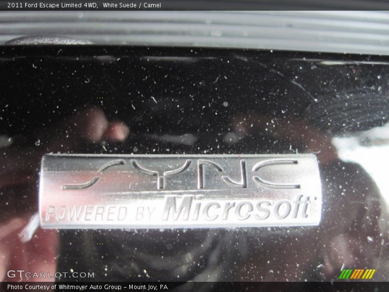 White Suede / Camel 2011 Ford Escape Limited 4WD