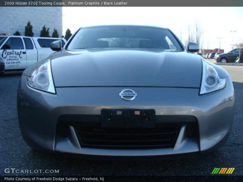 Platinum Graphite / Black Leather 2009 Nissan 370Z Touring Coupe