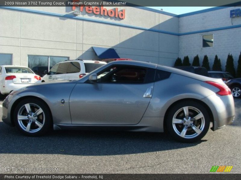 Platinum Graphite / Black Leather 2009 Nissan 370Z Touring Coupe