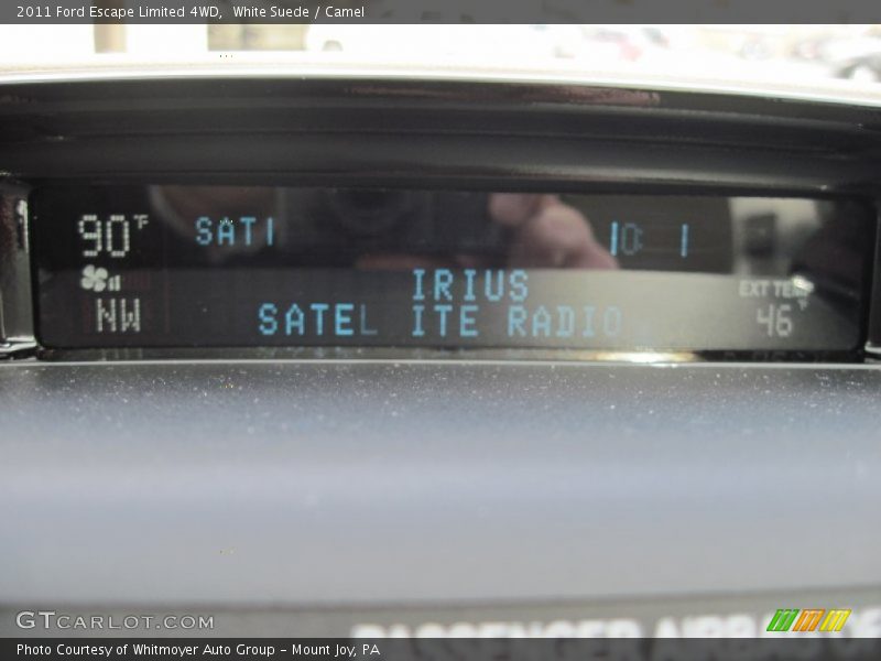 White Suede / Camel 2011 Ford Escape Limited 4WD