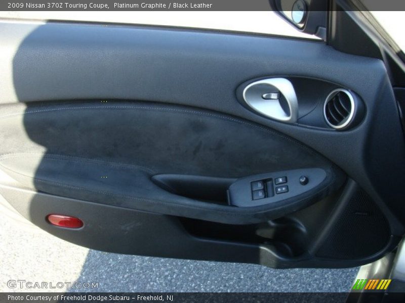 Platinum Graphite / Black Leather 2009 Nissan 370Z Touring Coupe