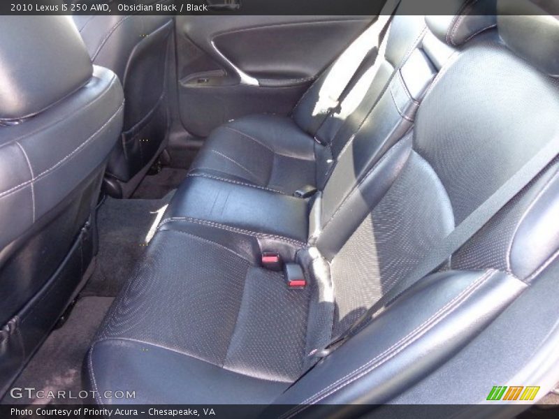 Obsidian Black / Black 2010 Lexus IS 250 AWD