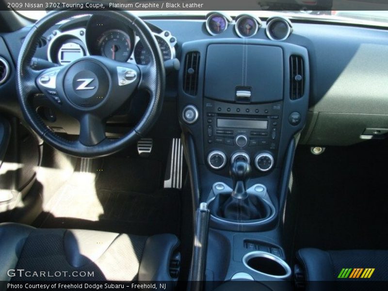 Platinum Graphite / Black Leather 2009 Nissan 370Z Touring Coupe