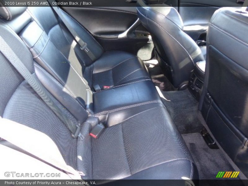 Obsidian Black / Black 2010 Lexus IS 250 AWD