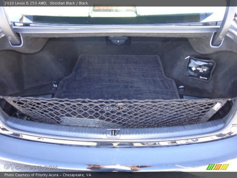 Obsidian Black / Black 2010 Lexus IS 250 AWD