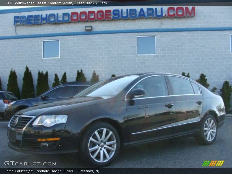 Deep Black / Black 2010 Volkswagen Passat Komfort Sedan