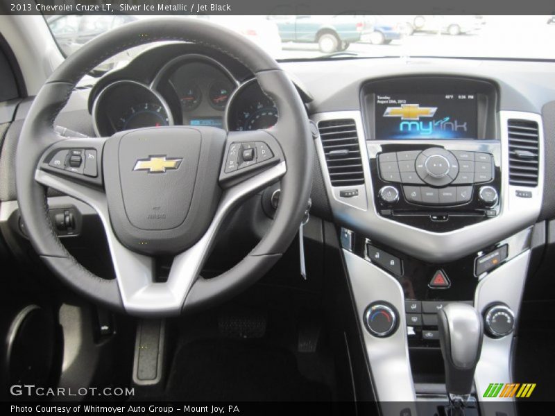 Silver Ice Metallic / Jet Black 2013 Chevrolet Cruze LT