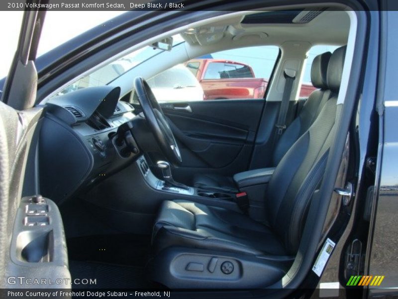 Deep Black / Black 2010 Volkswagen Passat Komfort Sedan