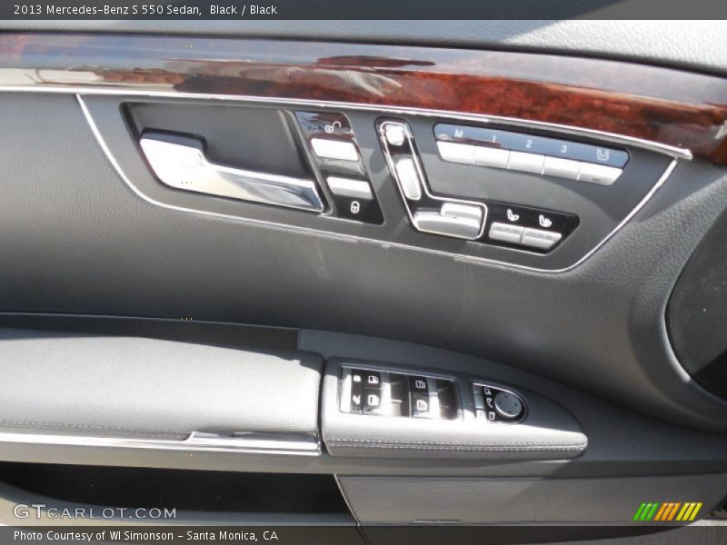 Black / Black 2013 Mercedes-Benz S 550 Sedan