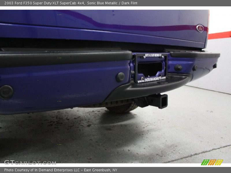 Sonic Blue Metallic / Dark Flint 2003 Ford F350 Super Duty XLT SuperCab 4x4