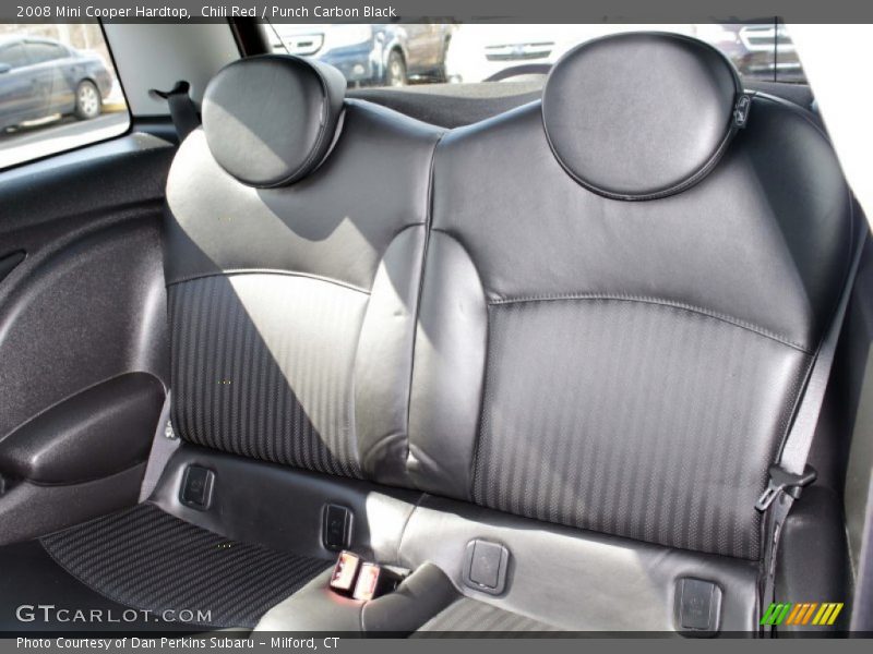 Chili Red / Punch Carbon Black 2008 Mini Cooper Hardtop
