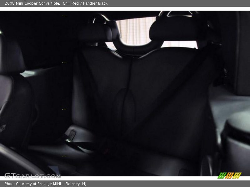 Chili Red / Panther Black 2008 Mini Cooper Convertible