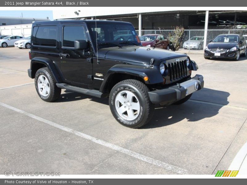 Black / Black 2011 Jeep Wrangler Sahara 4x4