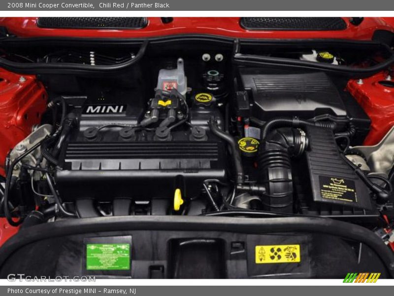  2008 Cooper Convertible Engine - 1.6 Liter SOHC 16V 4 Cylinder