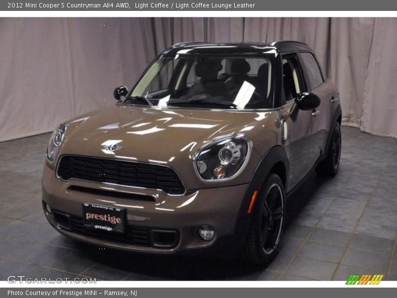 Light Coffee / Light Coffee Lounge Leather 2012 Mini Cooper S Countryman All4 AWD