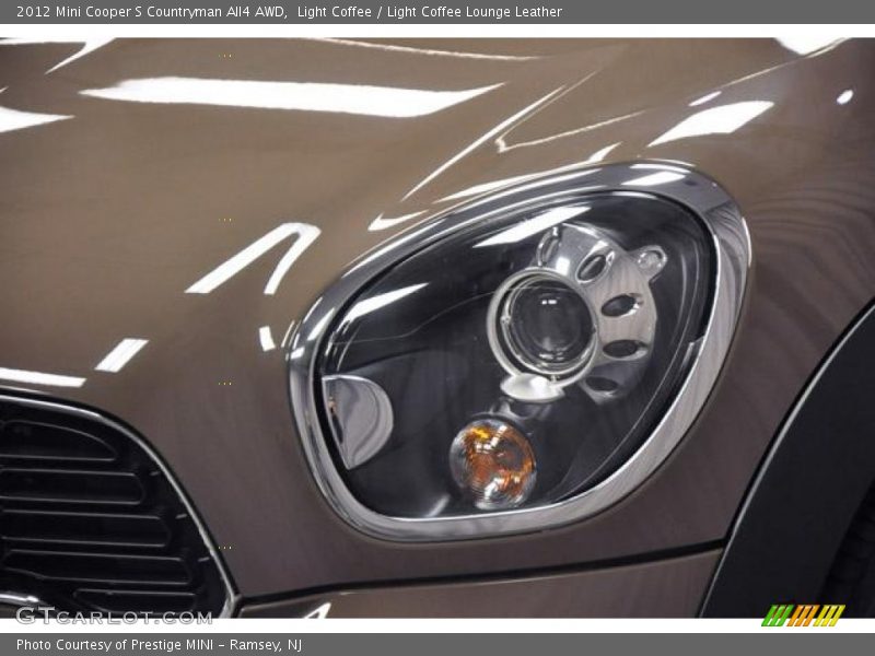 Light Coffee / Light Coffee Lounge Leather 2012 Mini Cooper S Countryman All4 AWD