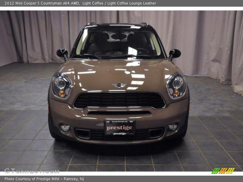 Light Coffee / Light Coffee Lounge Leather 2012 Mini Cooper S Countryman All4 AWD