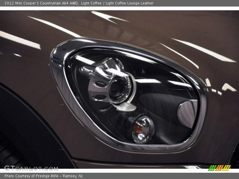 Light Coffee / Light Coffee Lounge Leather 2012 Mini Cooper S Countryman All4 AWD