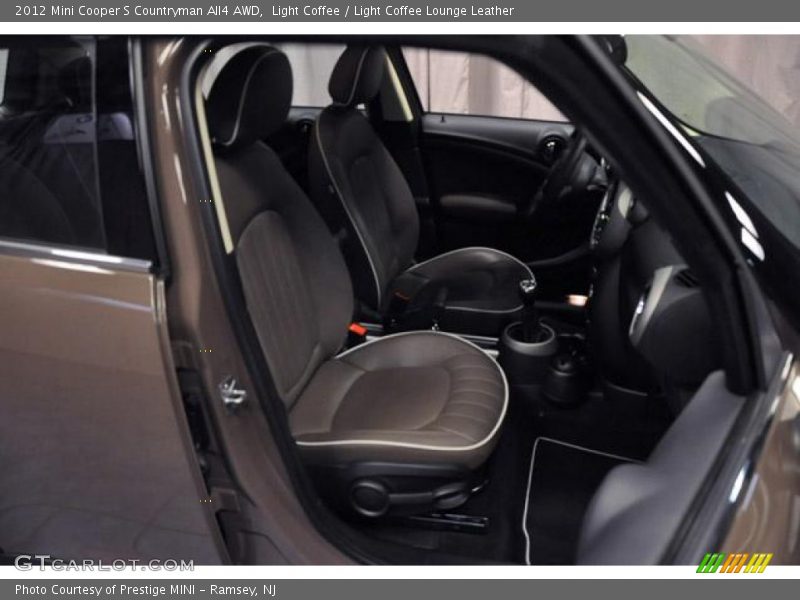 Light Coffee / Light Coffee Lounge Leather 2012 Mini Cooper S Countryman All4 AWD