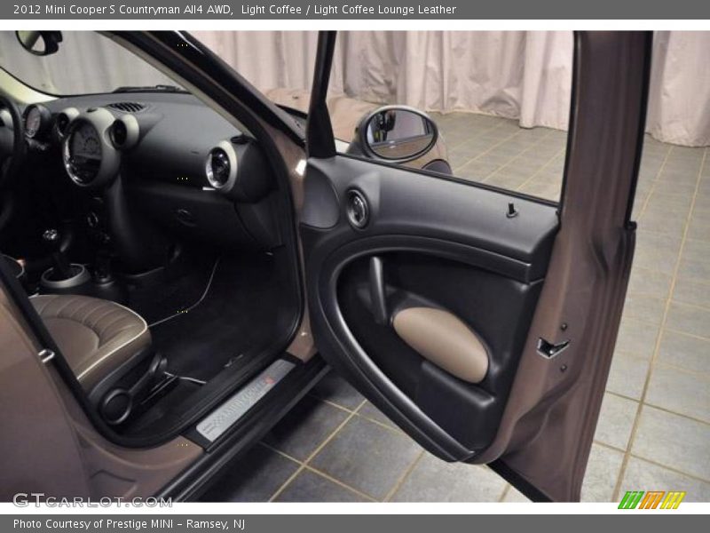 Light Coffee / Light Coffee Lounge Leather 2012 Mini Cooper S Countryman All4 AWD
