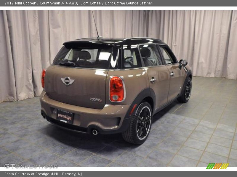 Light Coffee / Light Coffee Lounge Leather 2012 Mini Cooper S Countryman All4 AWD