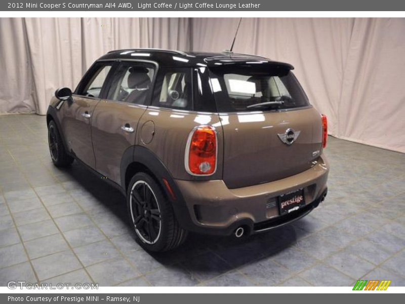 Light Coffee / Light Coffee Lounge Leather 2012 Mini Cooper S Countryman All4 AWD