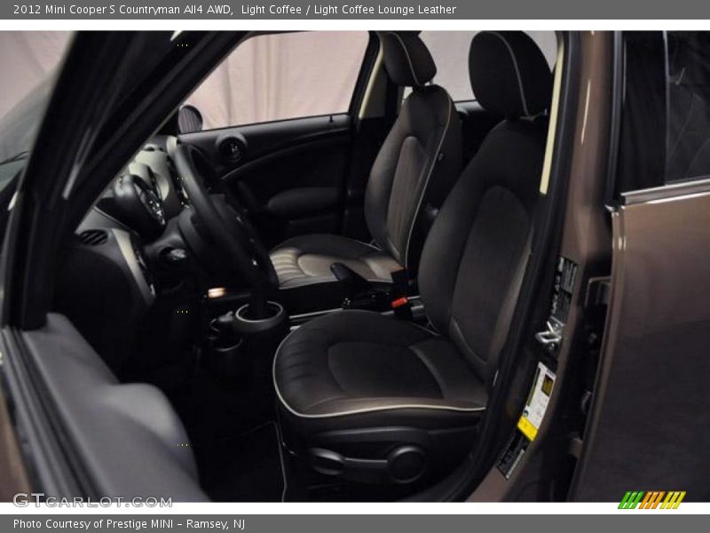 Light Coffee / Light Coffee Lounge Leather 2012 Mini Cooper S Countryman All4 AWD