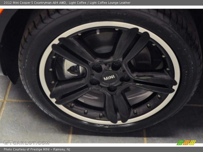 Light Coffee / Light Coffee Lounge Leather 2012 Mini Cooper S Countryman All4 AWD