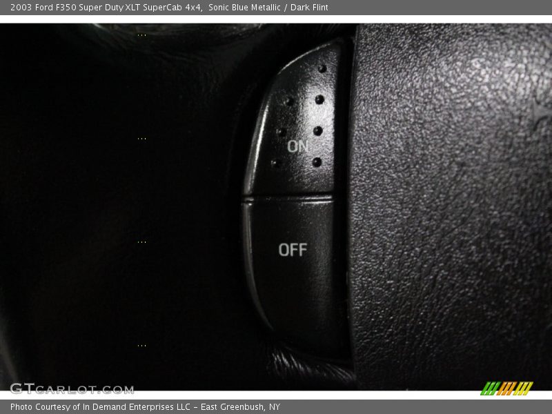 Sonic Blue Metallic / Dark Flint 2003 Ford F350 Super Duty XLT SuperCab 4x4