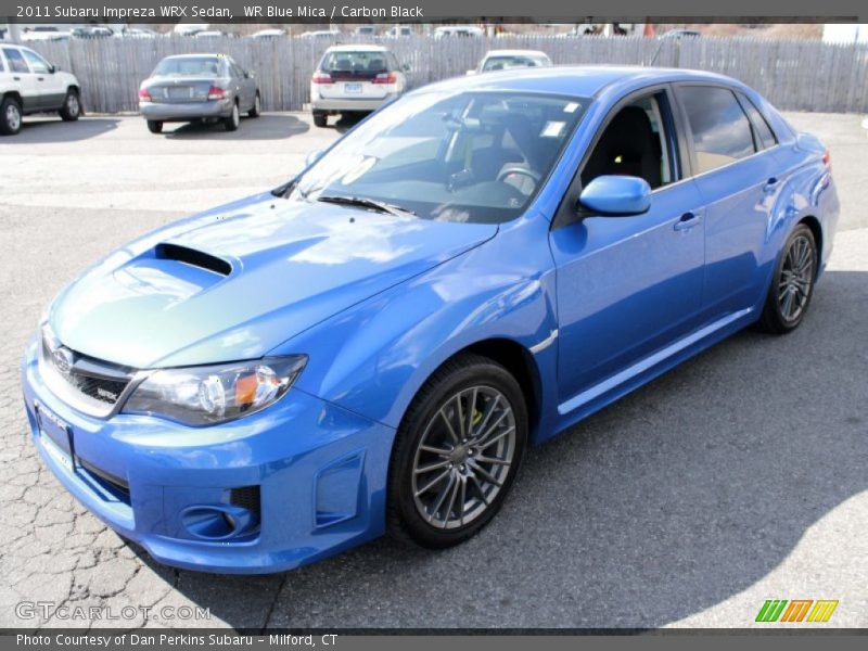 Front 3/4 View of 2011 Impreza WRX Sedan