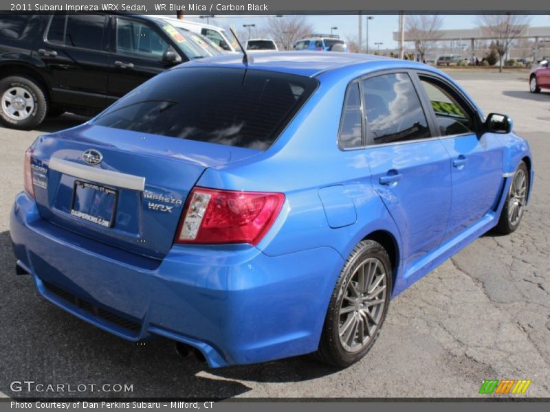 WR Blue Mica / Carbon Black 2011 Subaru Impreza WRX Sedan