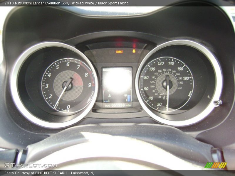  2010 Lancer Evolution GSR GSR Gauges