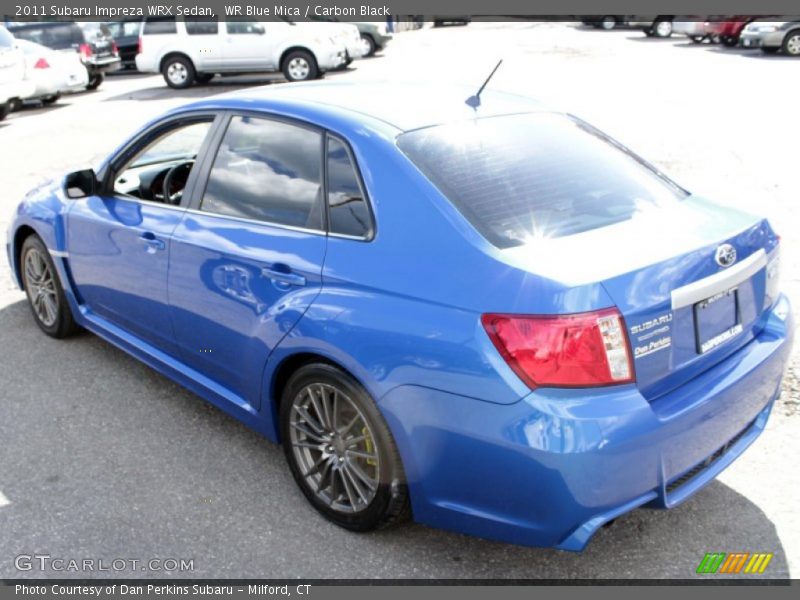 WR Blue Mica / Carbon Black 2011 Subaru Impreza WRX Sedan