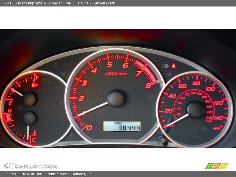  2011 Impreza WRX Sedan WRX Sedan Gauges