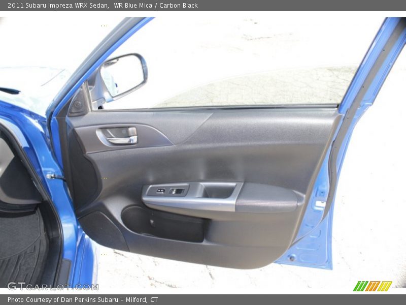WR Blue Mica / Carbon Black 2011 Subaru Impreza WRX Sedan
