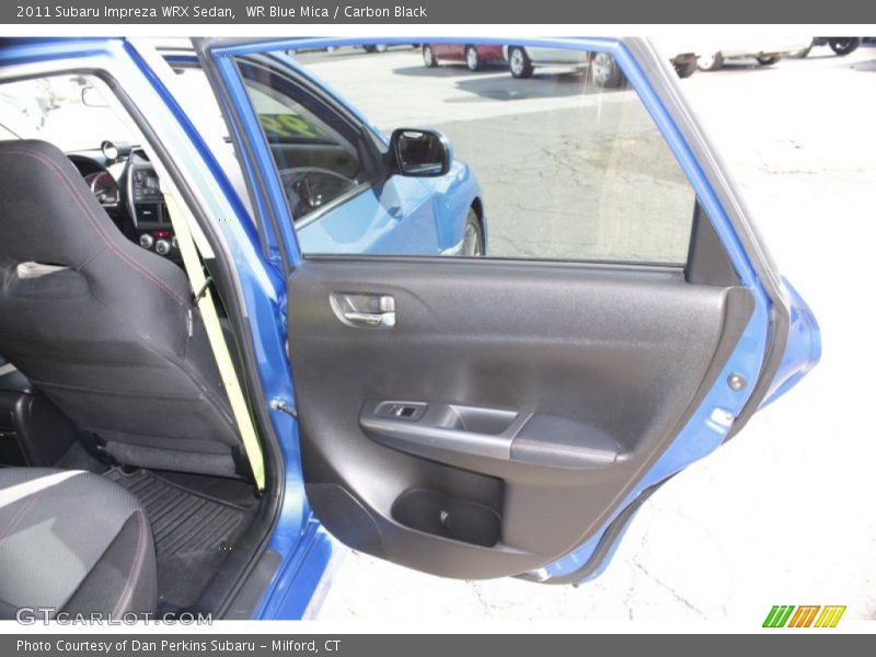 WR Blue Mica / Carbon Black 2011 Subaru Impreza WRX Sedan