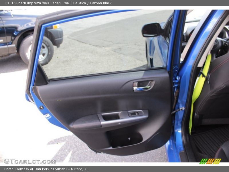 WR Blue Mica / Carbon Black 2011 Subaru Impreza WRX Sedan