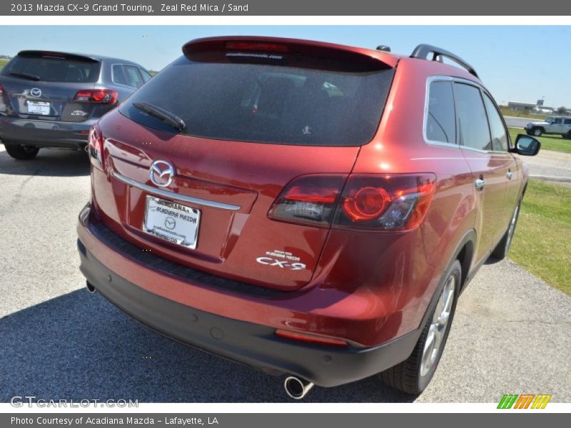 Zeal Red Mica / Sand 2013 Mazda CX-9 Grand Touring