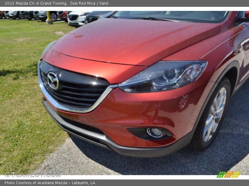 Zeal Red Mica / Sand 2013 Mazda CX-9 Grand Touring