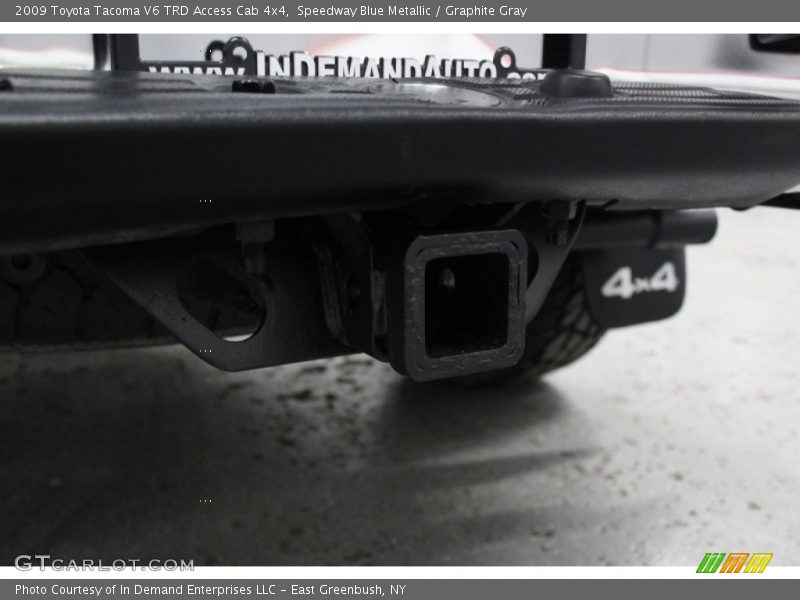 Speedway Blue Metallic / Graphite Gray 2009 Toyota Tacoma V6 TRD Access Cab 4x4