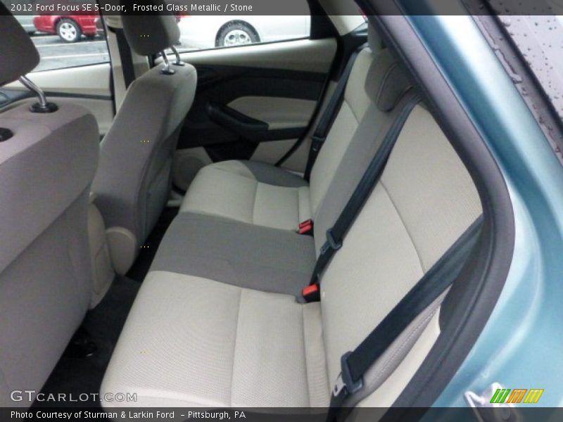 Frosted Glass Metallic / Stone 2012 Ford Focus SE 5-Door