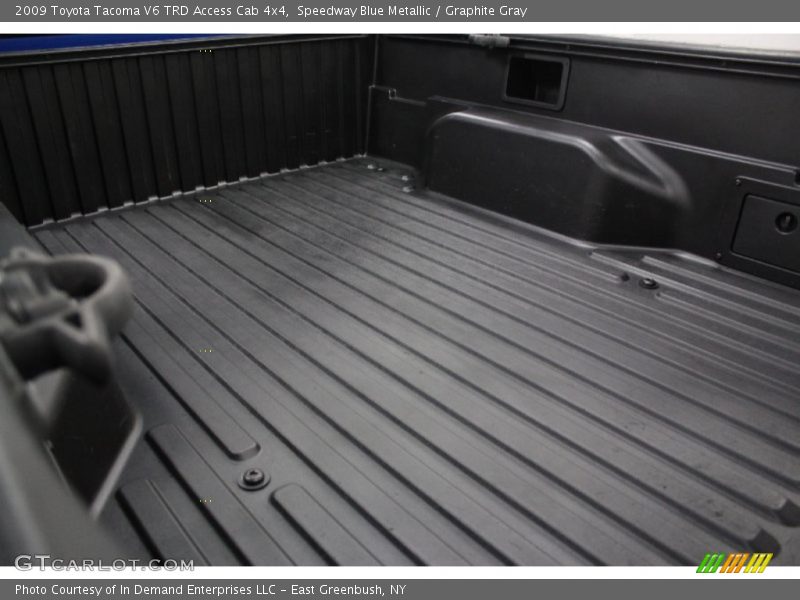 Speedway Blue Metallic / Graphite Gray 2009 Toyota Tacoma V6 TRD Access Cab 4x4